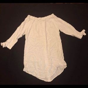 Off the shoulder Cotten dress